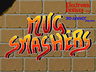 Mug Smashers (Arcade) screenshot: Start screen