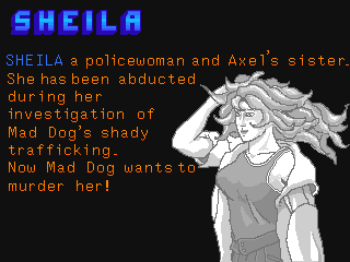 Mug Smashers (Arcade) screenshot: Sheila