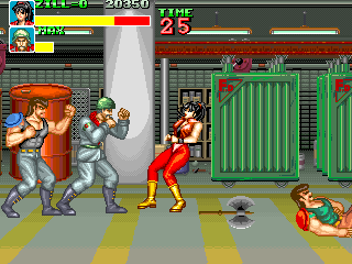 Big Fight (Arcade) screenshot: An axe