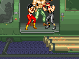 Big Fight (Arcade) screenshot: Start mission mode
