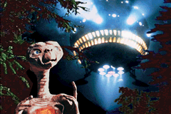 E.T. The Extra-Terrestrial (Game Boy Advance) screenshot: The game is spiced up with little movie stills.