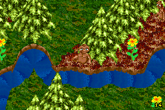 E.T. The Extra-Terrestrial (Game Boy Advance) screenshot: I have to collect theses plants (they all look the same).