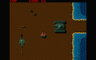 Shoot 'em up Construction Kit (Atari ST) screenshot: Example Game - Blood 'n' Bullets