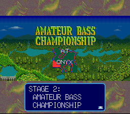 Bassin's Black Bass (SNES) screenshot: Stage 2