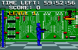 Electrocop (Lynx) screenshot: Starting point