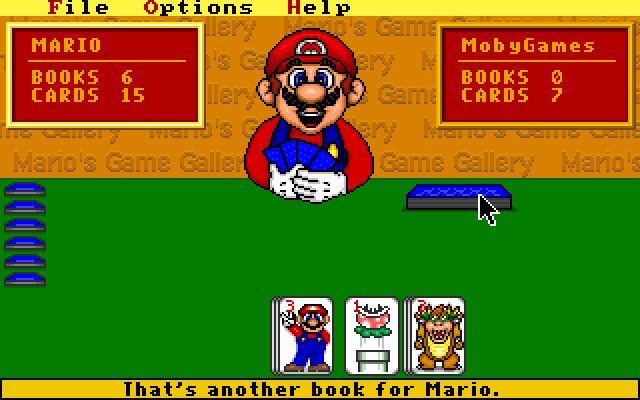 Screenshot Of Marios Game Gallery Dos 1995 Mobygames 3679