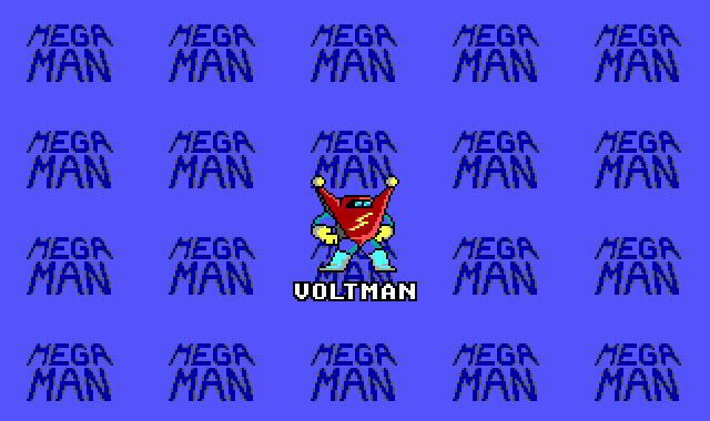 Mega Man (DOS) screenshot: Entering VoltMan's stage.