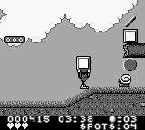 Spot: The Cool Adventure (Game Boy) screenshot: I never ate snails in my whole life, that's all I can say.