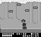 Spot: The Cool Adventure (Game Boy) screenshot: Feels like pooping. Or "Apetece-me largar uma caganeira".