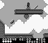 Spot: The Cool Adventure (Game Boy) screenshot: "Passerelle".