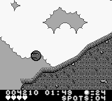 Spot: The Cool Adventure (Game Boy) screenshot: I got hit, that's why I'm "invisible".