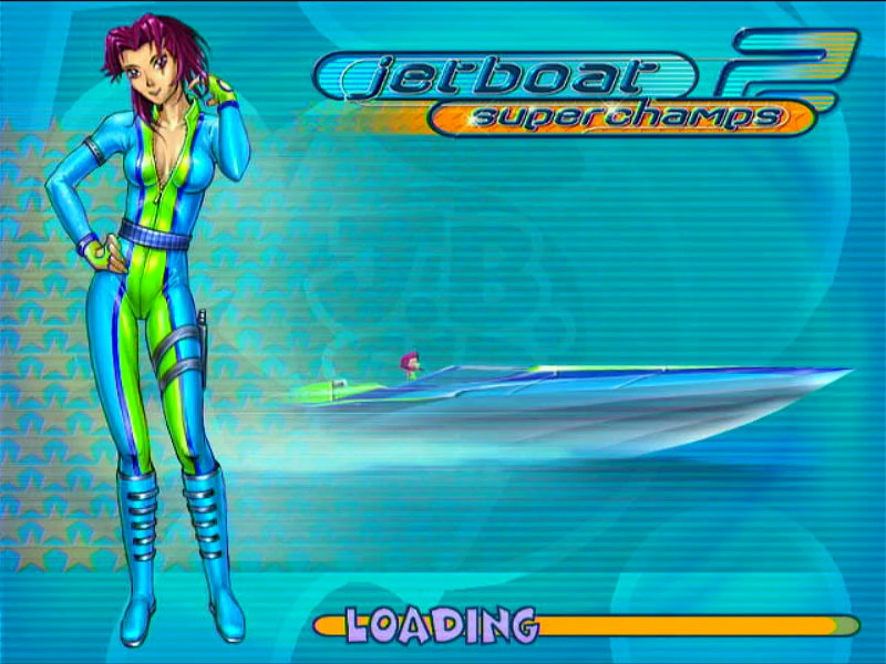 Jetboat Superchamps 2 (Windows) screenshot: Loading screen