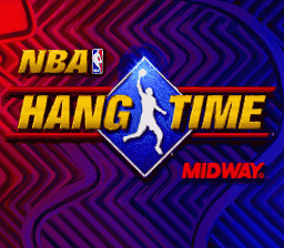 NBA Hangtime (SNES) screenshot: Title screen