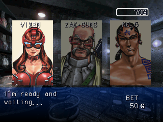 Dragon Seeds (PlayStation) screenshot: Opponents