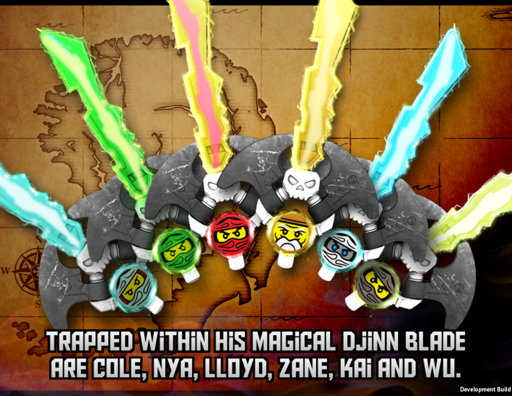 LEGO Ninjago: Skybound (Browser) screenshot: Background story