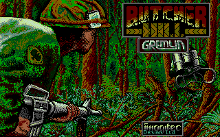 Butcher Hill (Atari ST) screenshot: Title screen