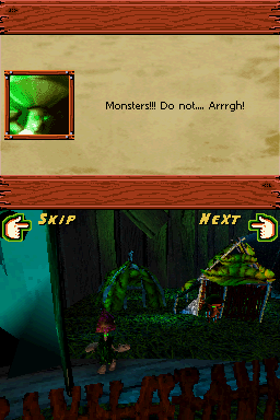 Mushroom Men: Rise of the Fungi (Nintendo DS) screenshot: Game start