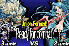 Yggdra Union: We'll Never Fight Alone (Game Boy Advance) screenshot: Union formed!