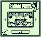 Tetris Plus (Game Boy) screenshot: There is a Vs. mode but you need two Game Boys hooked together to play it.