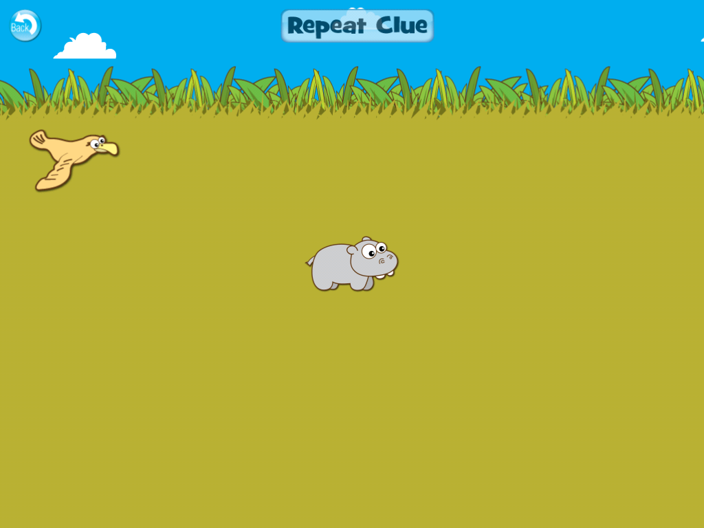 Screenshot of Giraffe's PreSchool Playground (iPad, 2009) MobyGames