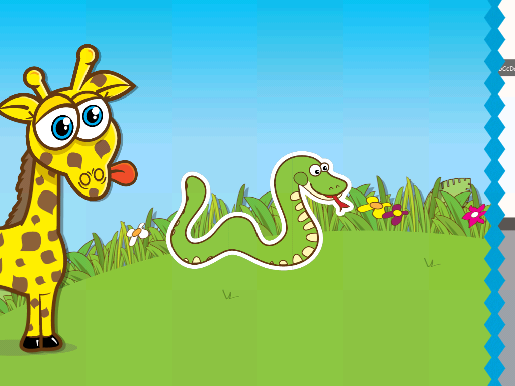 Screenshot of Giraffe's PreSchool Playground 2 (iPad, 2015) MobyGames