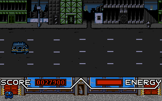Total Recall (Atari ST) screenshot: Time to drive to the next location