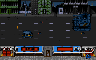 Total Recall (Atari ST) screenshot: A level boss