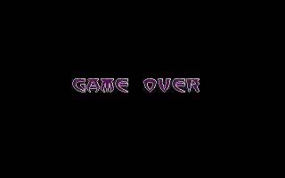 Pegasus (Atari ST) screenshot: Game over