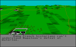 Waterloo (Atari ST) screenshot: Introduction