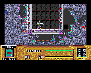 Dan Dare III: The Escape (Amiga) screenshot: 30 down... 20 to go