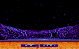 Disc (Atari ST) screenshot: Main menu