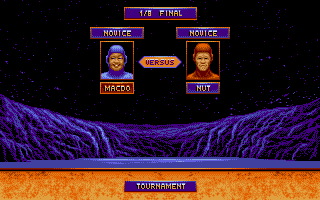 Disc (Atari ST) screenshot: Tournament time