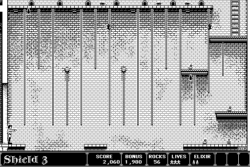Dark Castle (Macintosh) screenshot: Shield 3