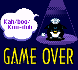 Dancing Furby (Game Boy Color) screenshot: Fail...U-nye-way-loh-nee-way...