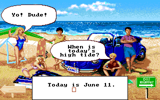 California Games II (Amiga) screenshot: Copy protection