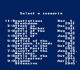 Screenshot of P.T.O.: Pacific Theater of Operations (SNES, 1989 ...