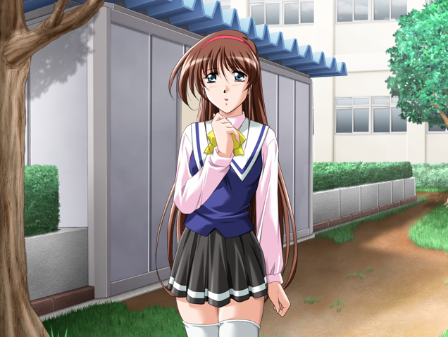 Virgin Roster (Windows) screenshot: Kiyoka Daimon, the richest girl in the school