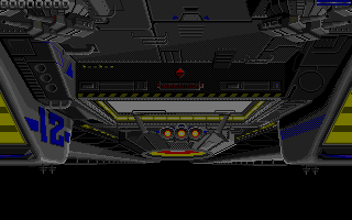 Galactic Conqueror (Amiga) screenshot: Pre-mission launch