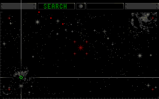 Galactic Conqueror (Amiga) screenshot: Searching something
