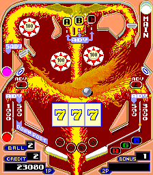 Pinball Action (Arcade) screenshot: Another table