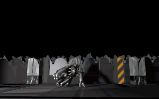 A.D Cop (DOS) screenshot: Droid