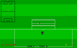 Kick Off 2 (Atari ST) screenshot: Goal!