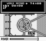 Track & Field (Game Boy) screenshot: Discus Throw.