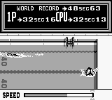 Track & Field (Game Boy) screenshot: Turn.