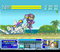 Screenshot of Metal Combat: Falcon's Revenge (SNES, 1993) - MobyGames