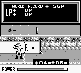 Track & Field (Game Boy) screenshot: 30m.