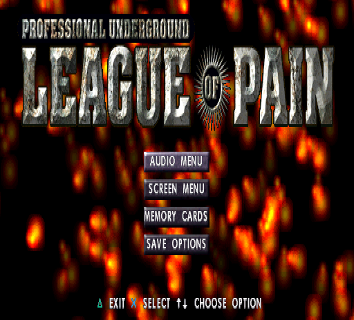 Screenshot of Professional Underground League of Pain (PlayStation ...