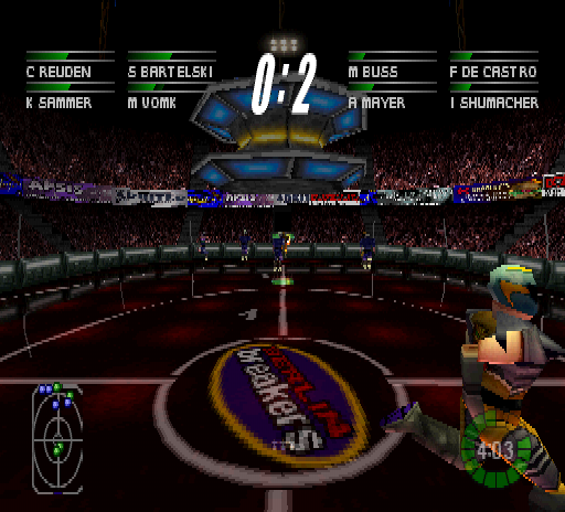 Screenshot of Professional Underground League of Pain (PlayStation ...