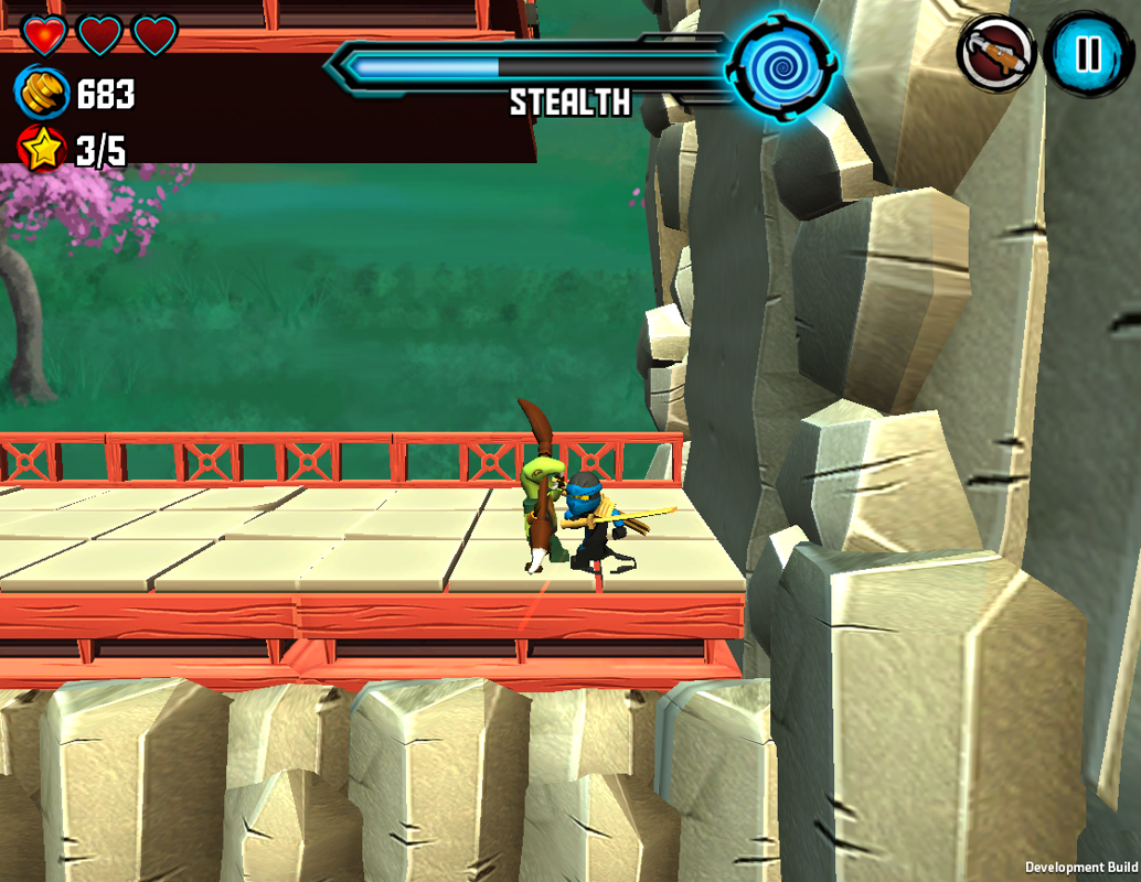 LEGO Ninjago: Skybound (Browser) screenshot: Level boss