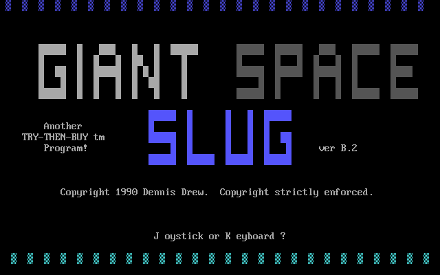 Buy Giant Space Slug - MobyGames